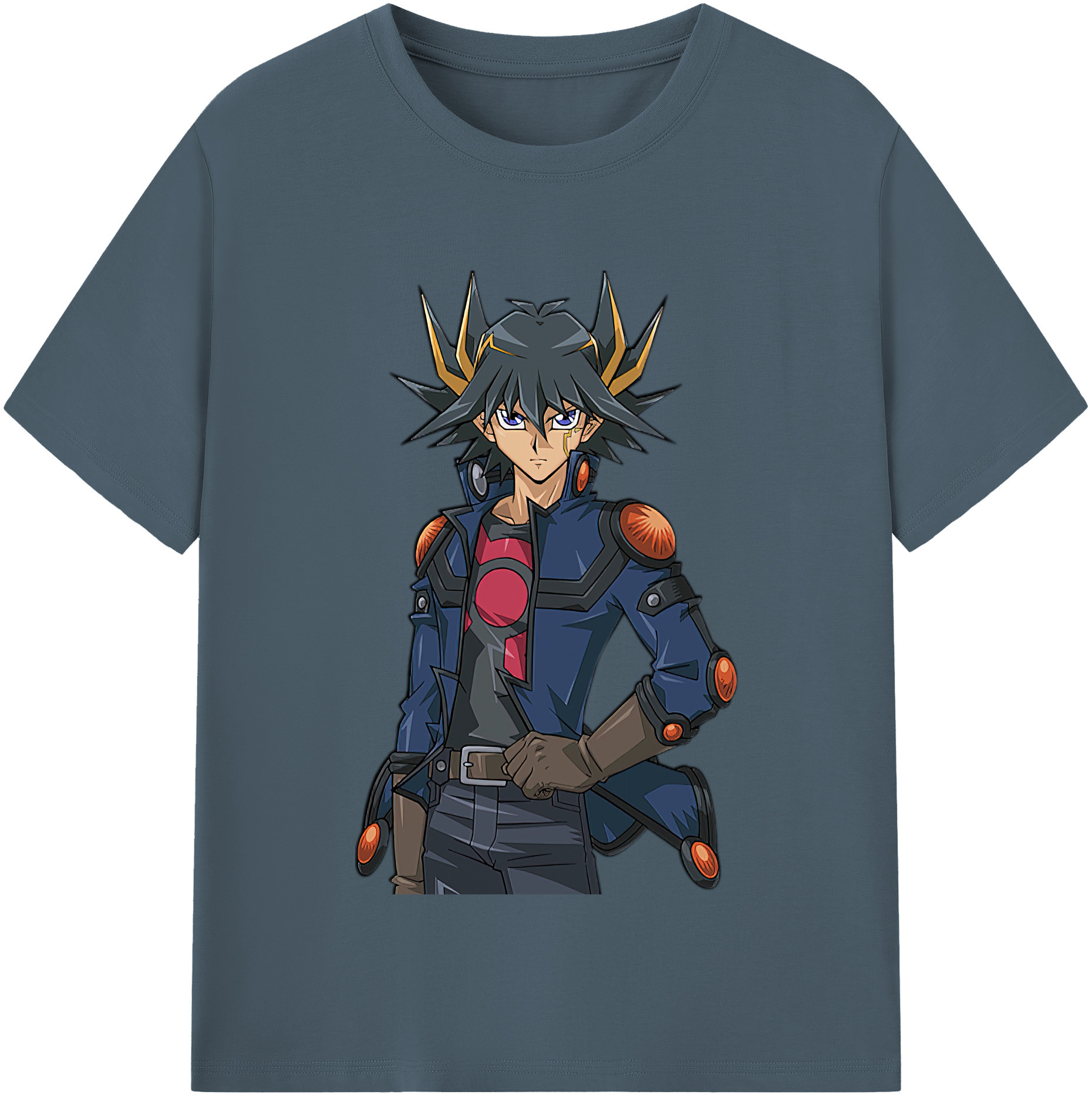 （画像用） 遊☆戯☆王 Yu-Gi-Oh! 綿100％半袖Tシャツ（フロントプリント）